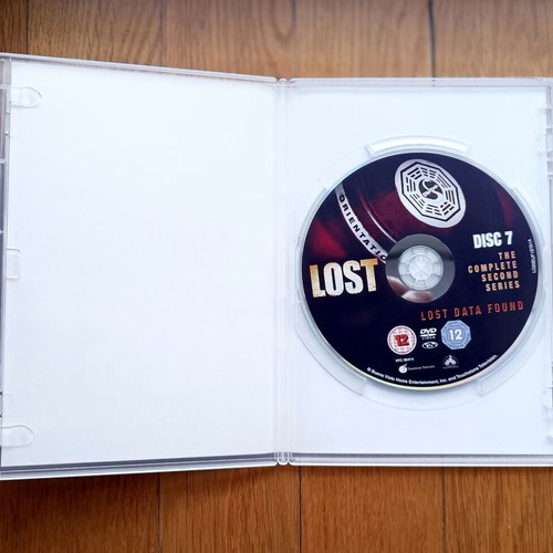 Lost Season 2 DVD used with Greek subtitles, 7 discs