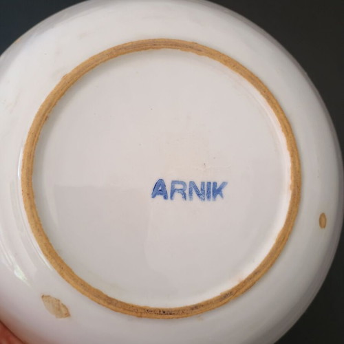 Arnik kitchen plate salad bowl used, 1 piece