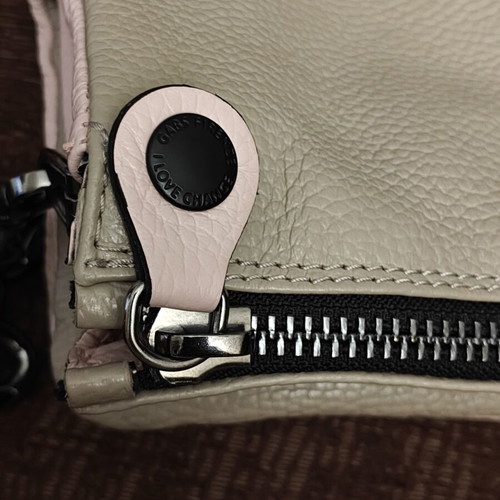 Gabs shoulder bag like new, beige leather with dust bag