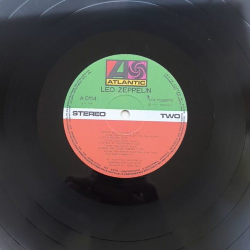Led Zeppelin 4 original greek press 1971 μεταχειρισμένο
