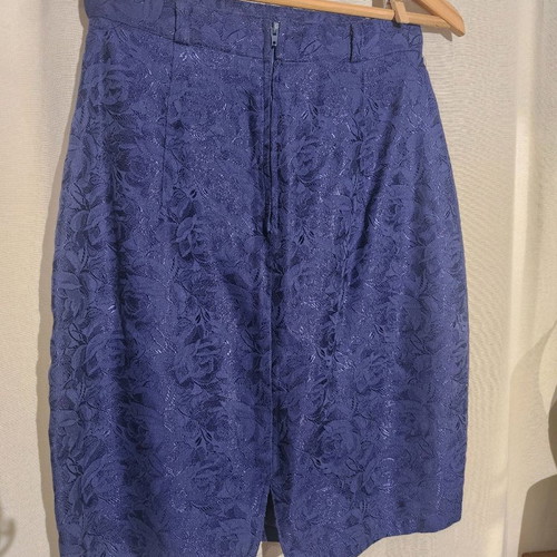 Pencil blue skirt like new, Small