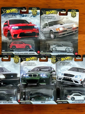 Hot Wheels Premium Power Trip Complete Set Sealed