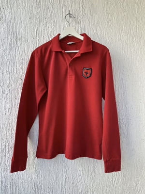 Dior Longsleeve Polo Shirt like new, red, sizes S M