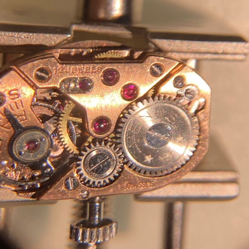 Venus women's watch used, Fleurier FEF270-DO, silver