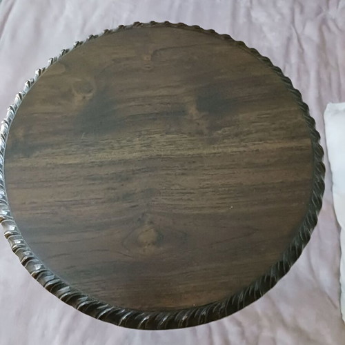 Vintage antique solid wood coffee table like new