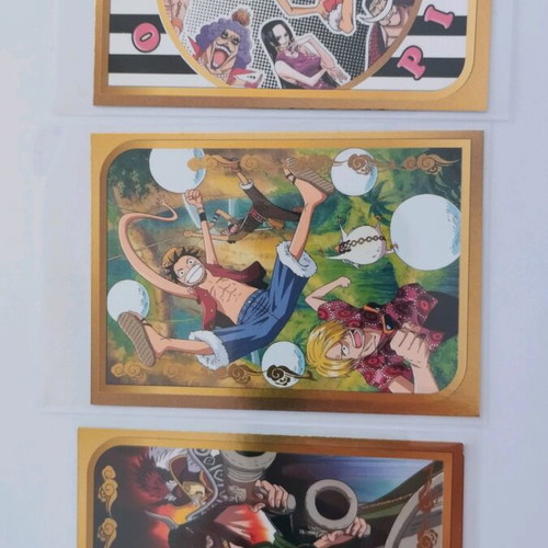 One Piece Epic Journey Panini cards like new, Gold Foil