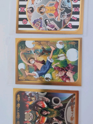 One Piece Epic Journey Panini cards like new, Gold Foil