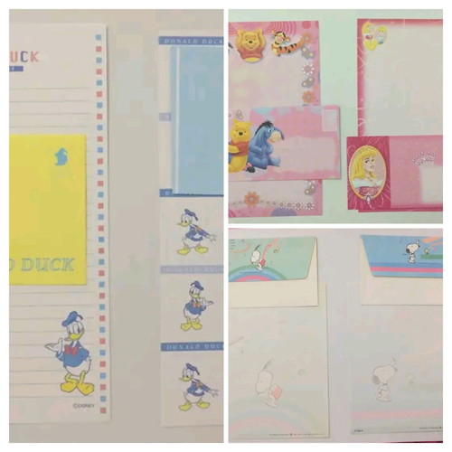 Letter collection new, many sets with sheet and envelope