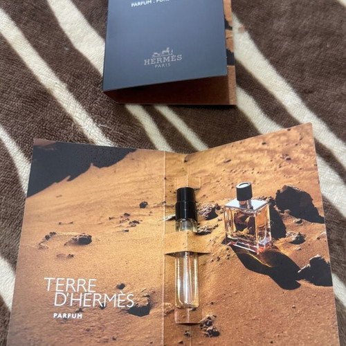 Terre d'Hermès Parfum mini perfume for men new 2 x 2ml