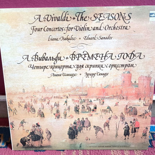 Vivaldi The Seasons LP like new, classical music