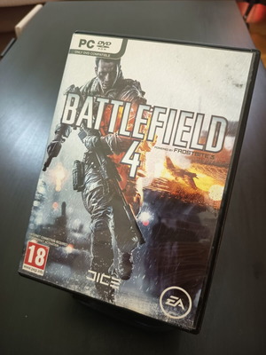 Battlefield 4 PC DVD-ROM σαν καινούργιο, 3 δίσκοι, συλλεκτική έκδοση