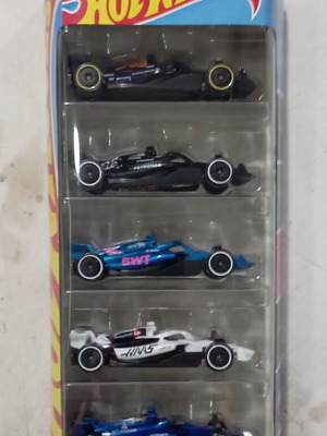 Σετ Hot Wheels 5 αυτοκινητάκια Formula 1 καινούργιο