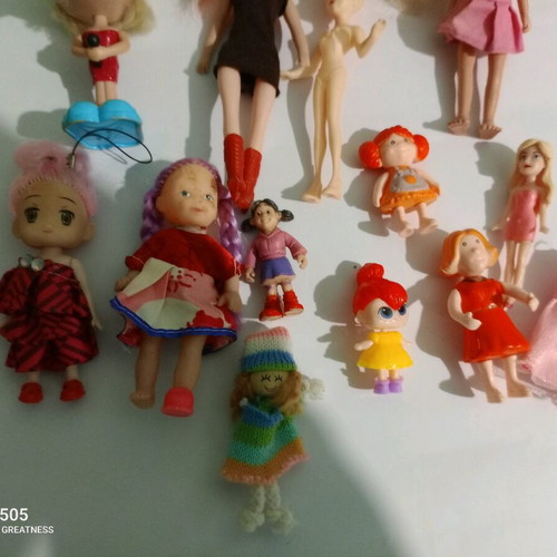 Dolls used small and large