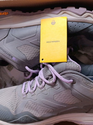 Karrimor Spiral Ladies Waterproof Hiking Shoes like new, Vibram sole, size 40