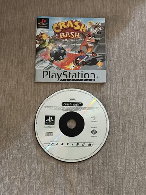 Crash Bandicoot Bash PlayStation 1 αγγλικό δισκάκι και μανουάλ
