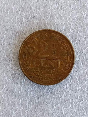 Κέρμα 2½ Cents Ολλανδικές Αντίλλες 1965 μεταχειρισμένο, χαλκός