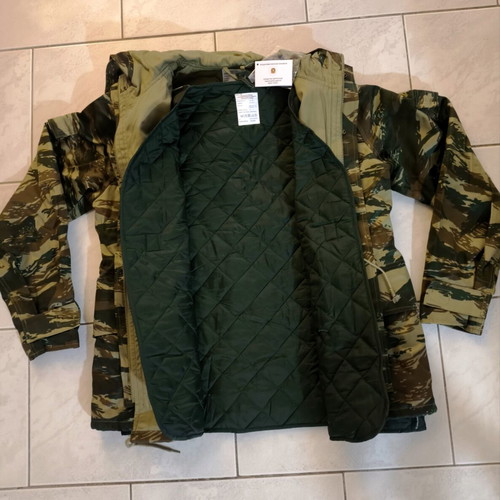Military jacket camouflage new type ES size XL