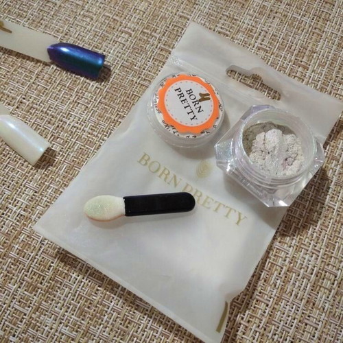 Born Pretty No - 4 Mirror Effect Nail Powder for Manicure and Pedicure