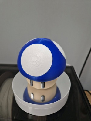 Κουμπαράς Super Mario Mushroom 3D Printed σαν καινούργιο