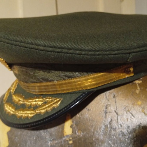 Senior Military Officer Cap 1970, collectible