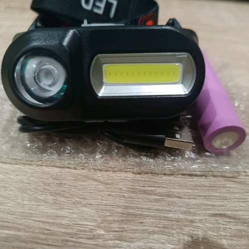 Headlamp new with USB charging and 6 modes