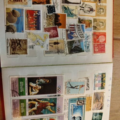 Stamp collection used