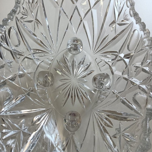 Bohemian Crystal Bowl like new