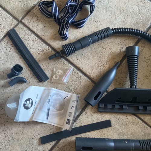 Steam Cleaner with Accessories and Instructions, New