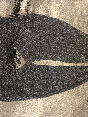 Zara evening sleeveless top like new, gray, size M