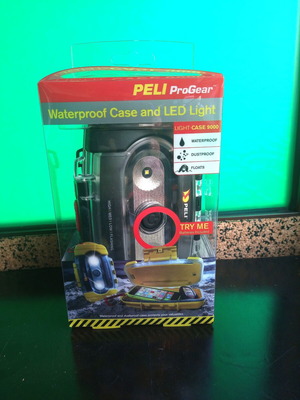 Peli ProGear Light-Case 9000 brand new waterproof case with LED light