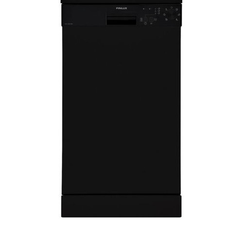 Finlux freestanding dishwasher, black, 45x85 cm