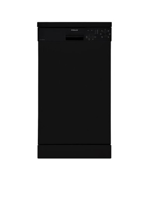 Finlux freestanding dishwasher, black, 45x85 cm