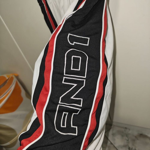 AND1 athletic shorts 2XL white like new