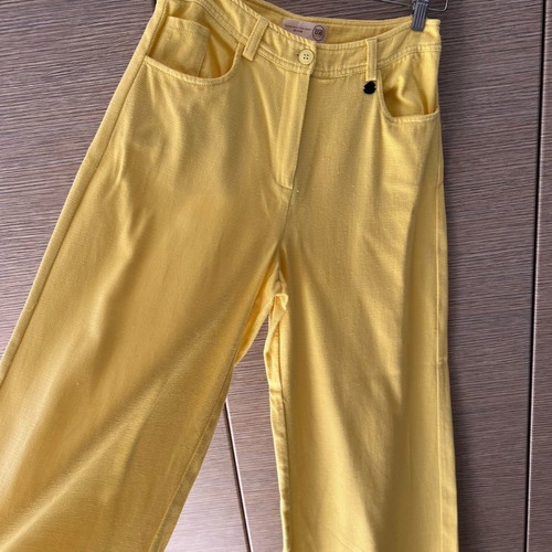 BSB women's cotton suit like new, yellow