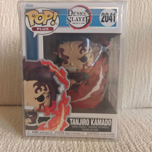 Funko Pop Plus Demon Slayer Tanjiro Kamado #2041 with Protector new