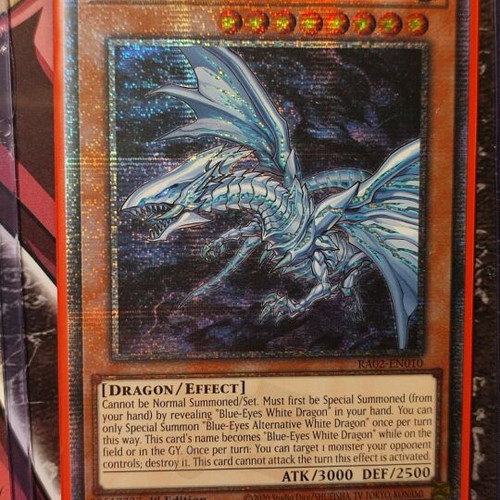 blue eyes white dragon card sleeves Amazon.com: 50ct Holographic Flashing (Blue-Eyes White Dragon) Top Loading  Trading Card Sleeves Deck Protector for YuGiOh/Japanese Sized Cards 63x90mm  (A03) : Toys & Games