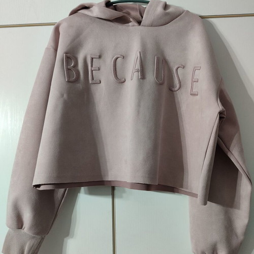 Bershka girl hoodie sweatshirt medium like new