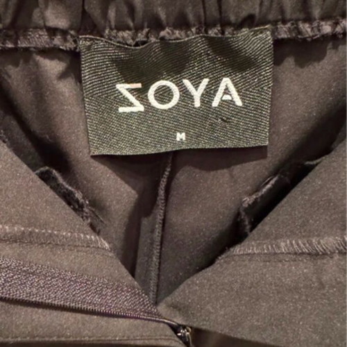 Zoya pants black wide leg like new, size M
