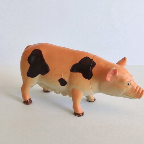 Plastic animals like new, set of 6 pieces