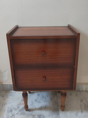 Vintage bedside table