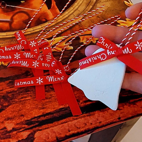 Clay ornaments new with gilding and color options