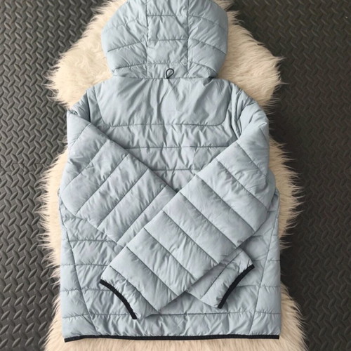 Men's light blue puffer jacket Bershka size M new