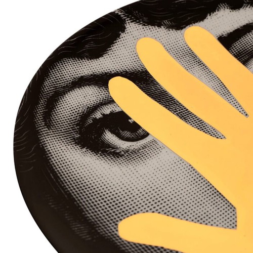 Fornasetti πορσελανινο διακοσμητικό πιάτο μοντέλο 16 καινούργιο