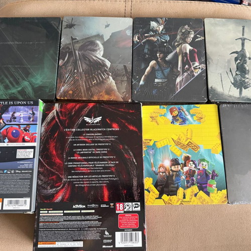 Kingdom Hearts 3 Deluxe/Prototype 2 и 6 steelbooks Xbox