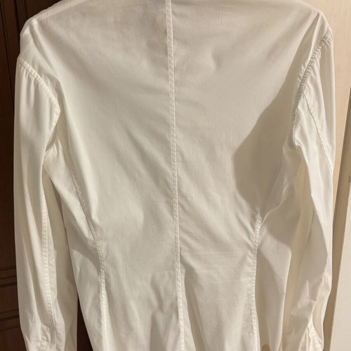 Saint Laurent shirt medium white used, stretch cotton