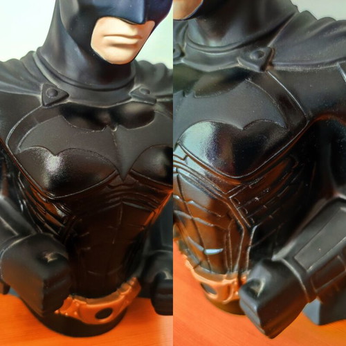 Batman The Dark Knight Piggy Bank Figure 2005 like new