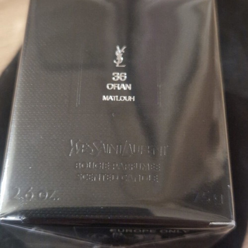 Yves Saint Laurent Le Vestiaire Des Parfums 36 Oran Scented Candle 75g new with pouch