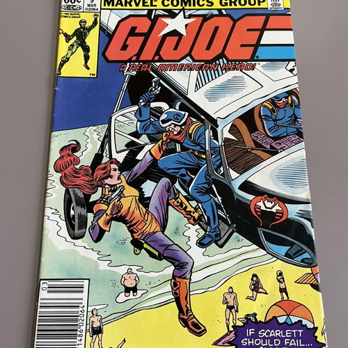 G.I.Joe: A Real American Hero comics #6-9 Marvel newsstand