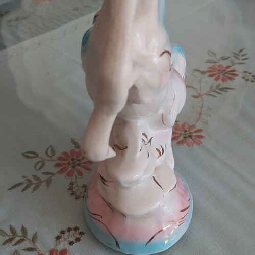 Decorative porcelain horse 24 cm height like new