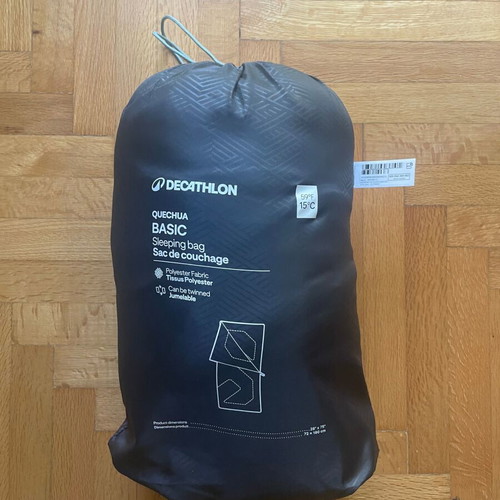 Quechua Azpenaz Sleeping Bags like new, pack of 2, comfort 15°C